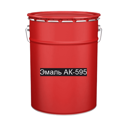 Краска для дорожной разметки Эмаль АК-595 красная